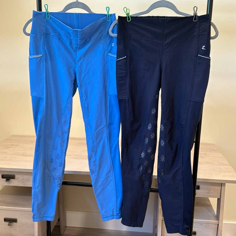TWO PAIR - zorse full seat riding tights